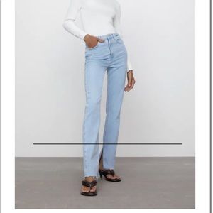 ZARA Slim Flare High Rise Jeans